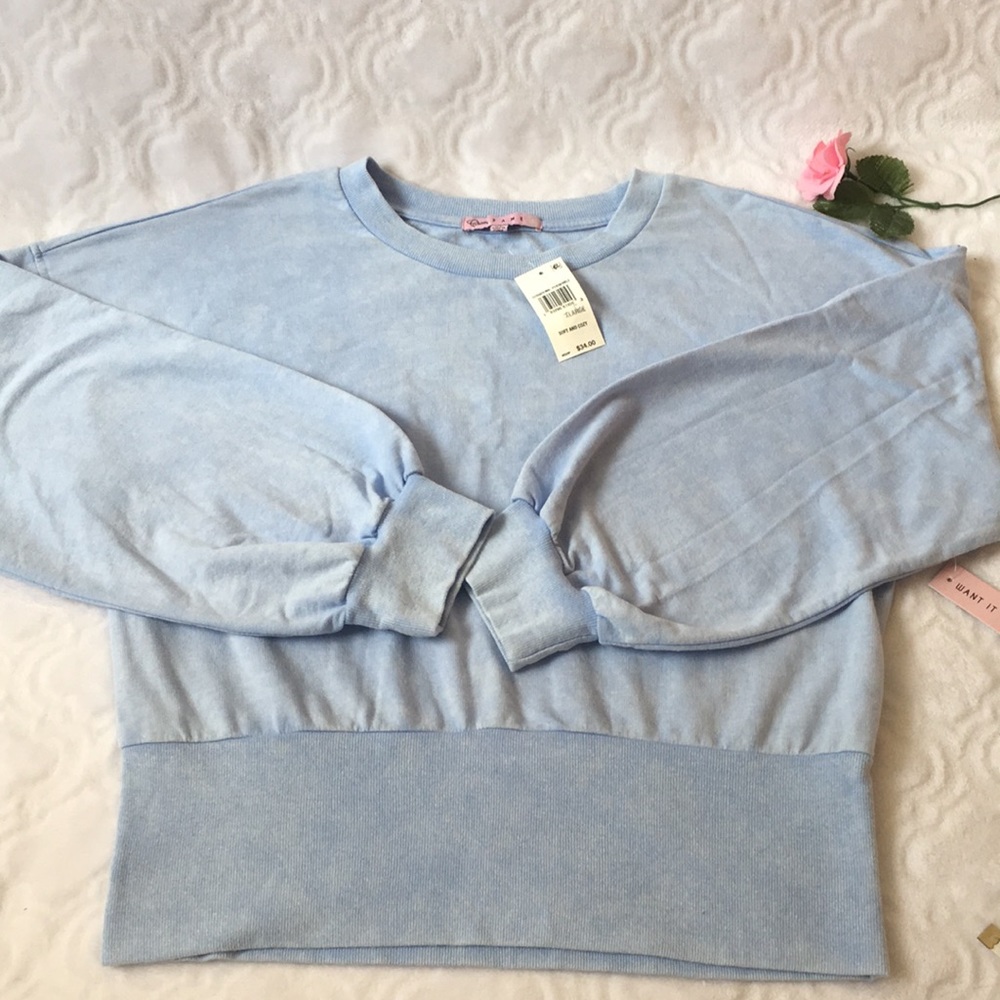 Crave Fame sweatshirt, juniors XL